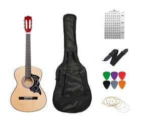 Gitarų rinkinys Jasmin 3/4 C-10 kaina ir informacija | Gitaros | pigu.lt