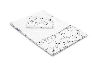 Комплект постельных принадлежностей Sensillo 100x135, созвездие Белое цена и информация | Детское постельное бельё | pigu.lt