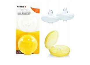 Накладки на соски Medela 1595, размер М, 2 шт. цена и информация | Medela Товары для детей и младенцев | pigu.lt