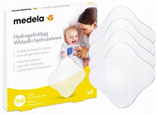 Hidrogeliniai įklotai į liemenėlę Medela, 4 vnt. kaina ir informacija | Žindymo prekės | pigu.lt