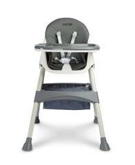 Стульчик для кормления Caretero Bill 2in1, grey цена и информация | Стульчики для кормления | pigu.lt