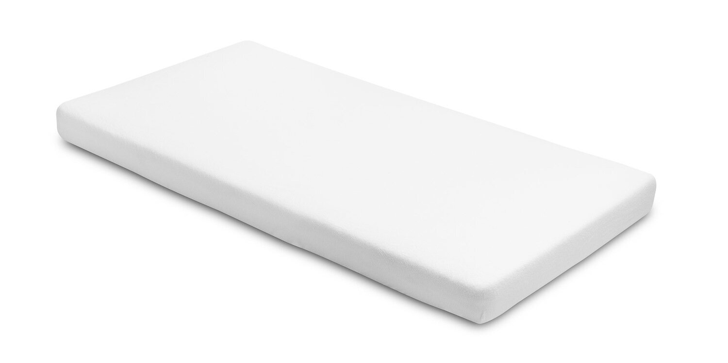 Paklodė su guma Sensillo, balta 140x70 cm цена и информация | Paklodės | pigu.lt