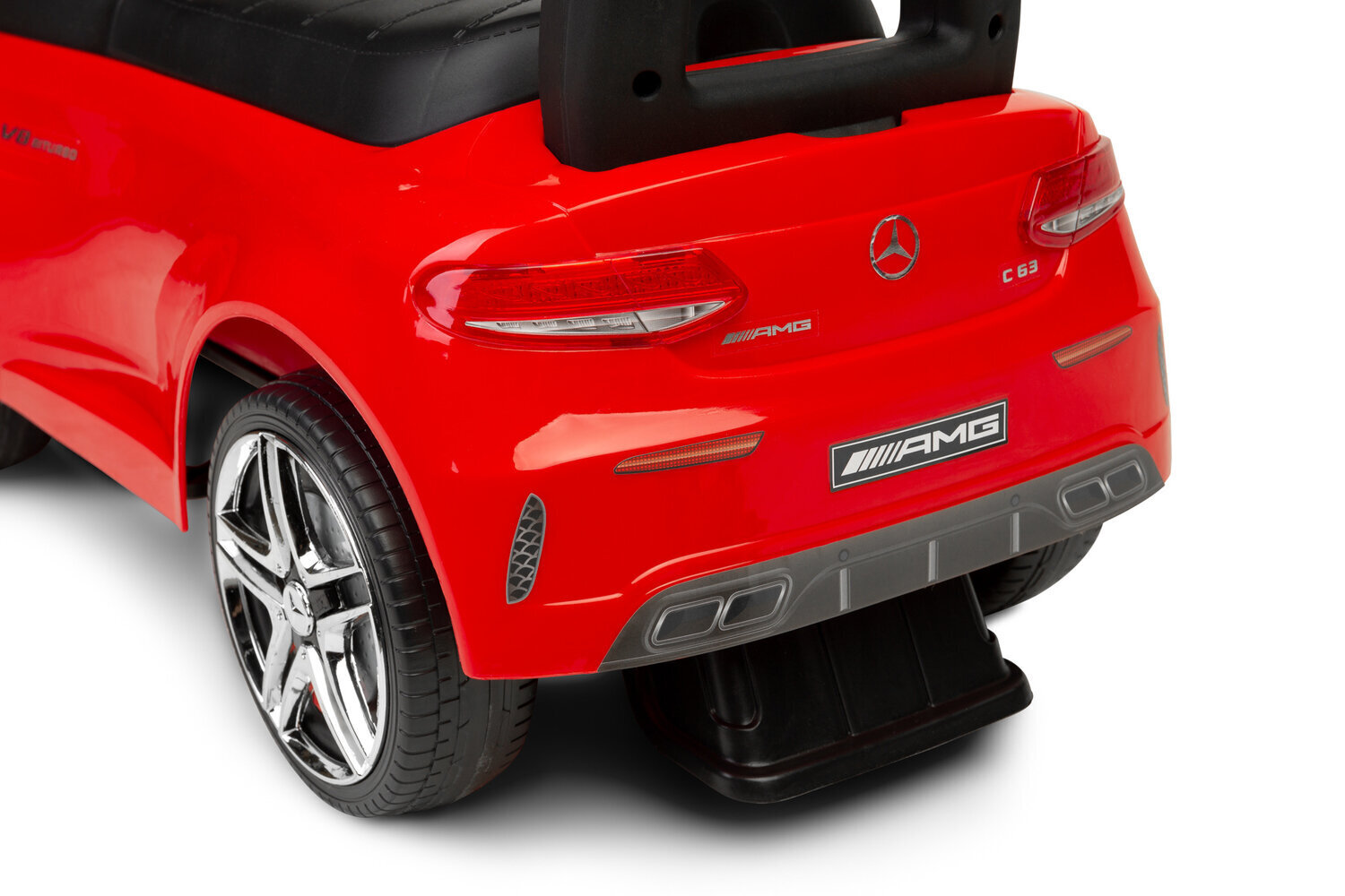 Paspiriama mašinėlė Mercedes AMG, raudona цена и информация | Žaislai kūdikiams | pigu.lt