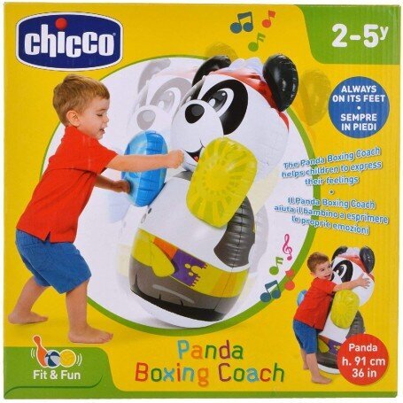 Treniruočių panda Chicco Boxing Coach 137428 цена и информация | Lavinamieji žaislai | pigu.lt