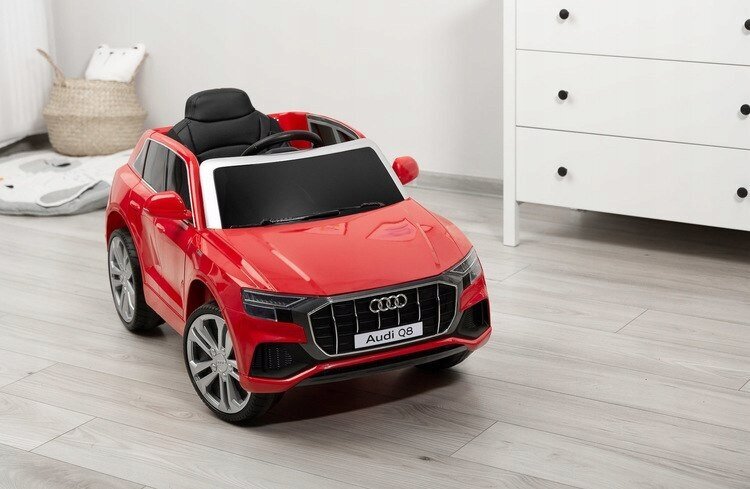 Vienvietis vaikiškas elektromobilis Toyz Audi RS Q8, raudonas kaina ir informacija | Elektromobiliai vaikams | pigu.lt