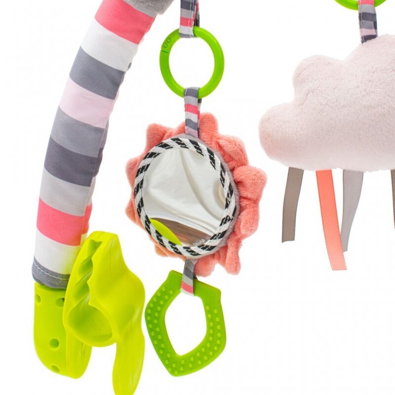 Žaislų lankas Baby Mix Clouds and Suns kaina ir informacija | Žaislai kūdikiams | pigu.lt