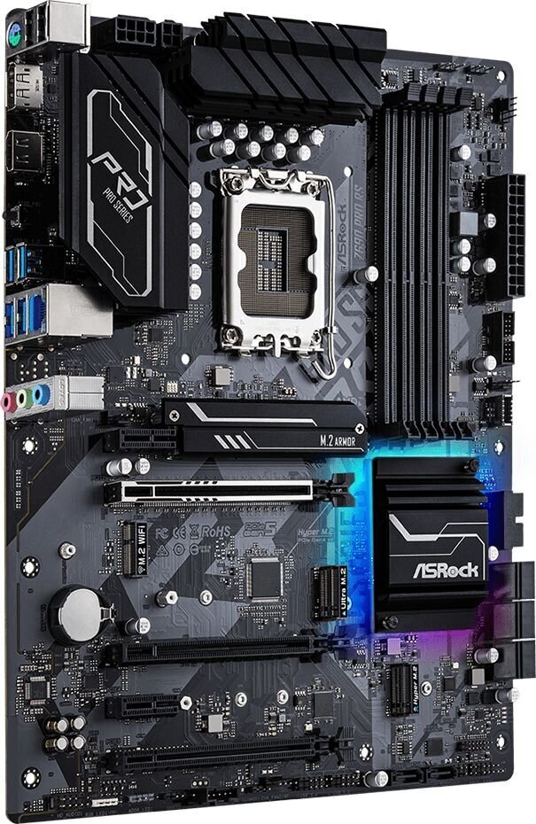 ASRock Z690 Pro RS kaina ir informacija | Pagrindinės plokštės | pigu.lt