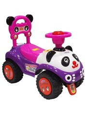 Paspiriama mašinėlė Baby Mix Panda (7601) 9083, rožinė/violetinė kaina ir informacija | Žaislai kūdikiams | pigu.lt