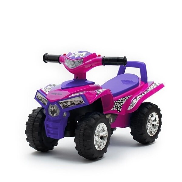 Paspiriama mašinėlė Baby Mix QUAD (HZ551) 3097, rožinė kaina ir informacija | Žaislai kūdikiams | pigu.lt