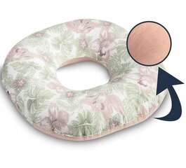 Подушка послеродовая Sensillo, зеленый/розовый цена и информация | Детские подушки, конверты, спальники | pigu.lt