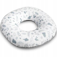 Pogimdyvinė pagalvė Sensillo, balta/pilka kaina ir informacija | Vokeliai, miegmaišiai, pagalvės | pigu.lt
