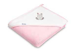 Полотенце махровое Sensillo Rabbit Pink, 100х100 см цена и информация | Товары для купания | pigu.lt