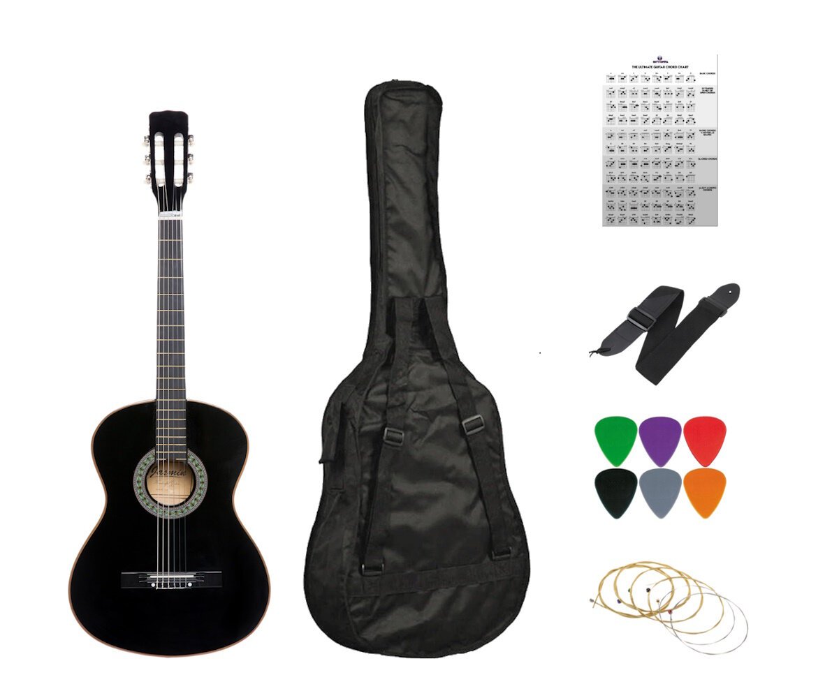 Gitarų rinkinys Jasmin 3/4 C-10 kaina ir informacija | Gitaros | pigu.lt