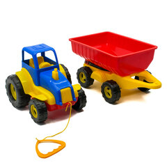 Traktorius su priekaba Art. 5013 kaina ir informacija | Žaislai berniukams | pigu.lt
