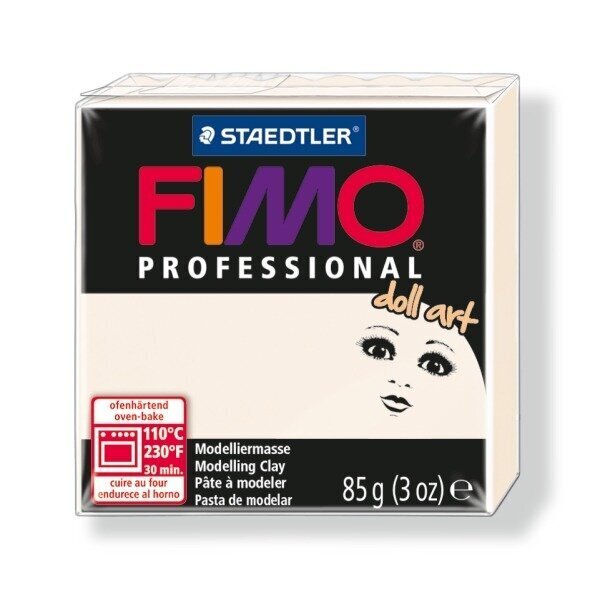 Modelinas Fimo Professional Doll Art, smėlinis, 85g kaina ir informacija | Piešimo, tapybos, lipdymo reikmenys | pigu.lt