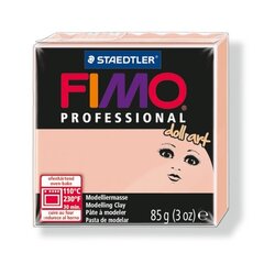 Modelinas lėlėms Fimo Professional Doll art rožinis 85g kaina ir informacija | Papuošalų gamybai, vėrimui | pigu.lt