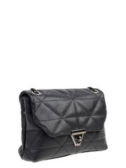 Кожаная сумка через плечо Carla Ferreri, черная цена и информация | Женские сумки | pigu.lt