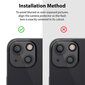 Ringke kameros apsauga iPhone 13 / iPhone 13 mini C1G021 kaina ir informacija | Apsauginės plėvelės telefonams | pigu.lt
