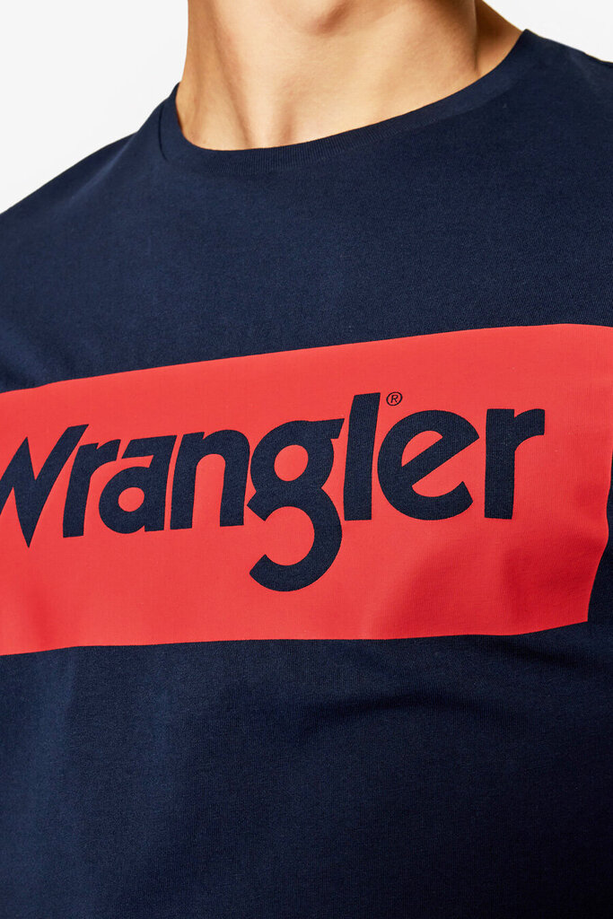 Marškinėliai vyrams Wrangler W742FK114 цена и информация | Vyriški marškinėliai | pigu.lt