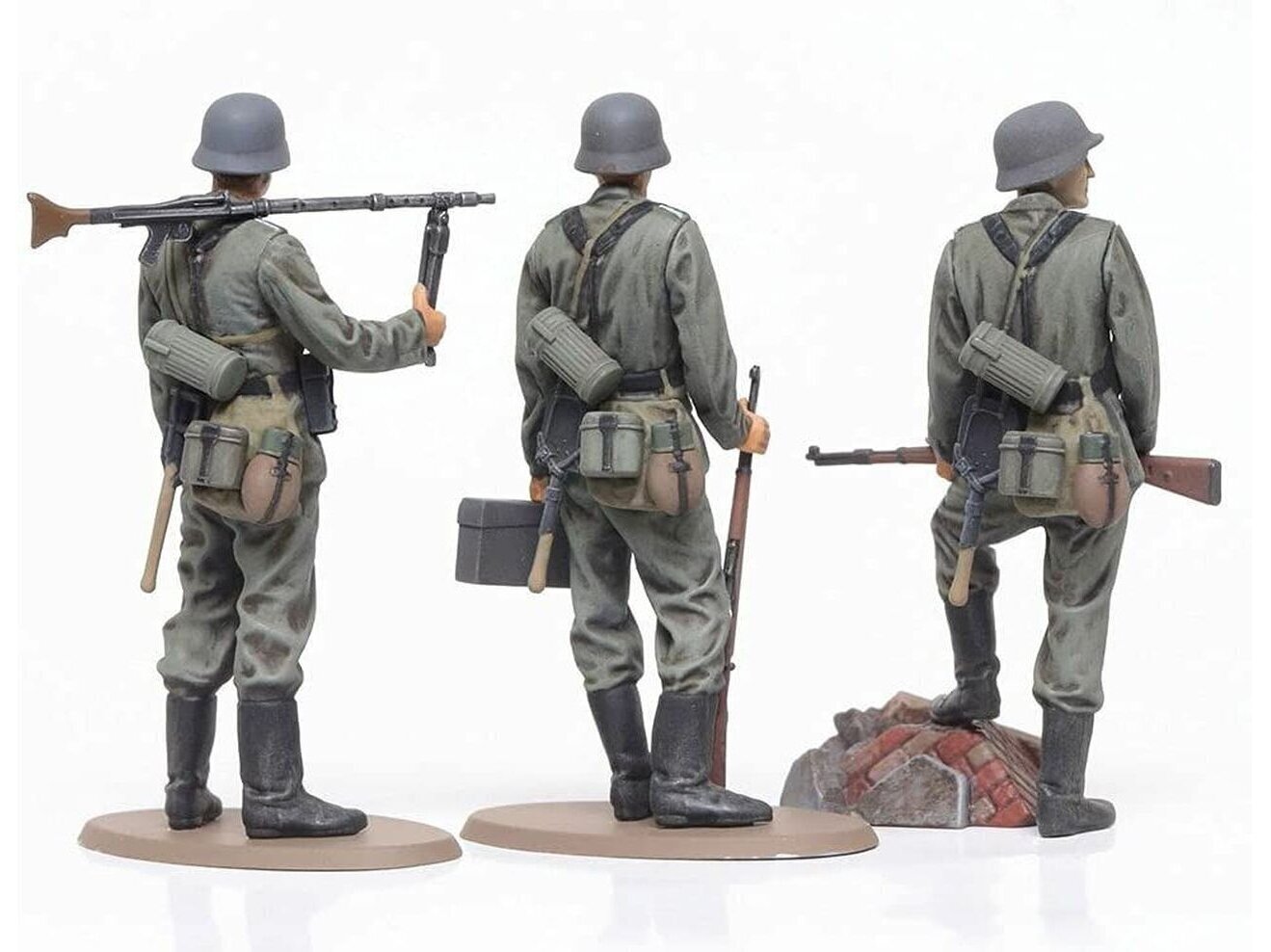 Konstruktorius Tamiya - WWII Wehrmacht Infantry Set, 1/48, 32602 цена и информация | Konstruktoriai ir kaladėlės | pigu.lt