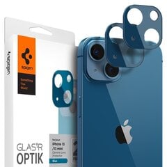 Spigen Optik Lens Protector, iPhone 13 mini / 13 Blue kaina ir informacija | Apsauginės plėvelės telefonams | pigu.lt