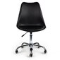 Biuro kėdė su ratukais Modern Office, juoda цена и информация | Biuro kėdės | pigu.lt