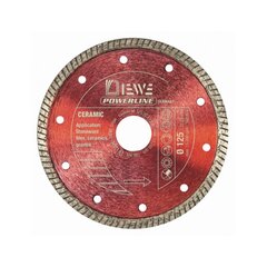 Deimantinis diskas Powerline Ceramic D125x22mm kaina ir informacija | Mechaniniai įrankiai | pigu.lt