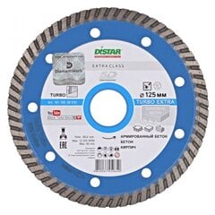 Deimantinis pjovimo diskas Distar Turbo 125x2,2x9x22,23 mm kaina ir informacija | Mechaniniai įrankiai | pigu.lt