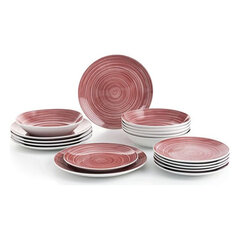 Посуда Quid (18 шт), лососевый цвет цена и информация | Посуда, тарелки, обеденные сервизы | pigu.lt