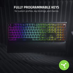 Žaidimų Klaviatūra Razer Ornata Chroma V2 RGB - IT layout kaina ir informacija | Klaviatūros | pigu.lt