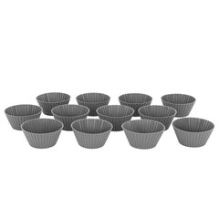 Силиконовые формы для мини-кексов Brunbest, 12 шт. цена и информация | Формы, посуда для выпечки | pigu.lt