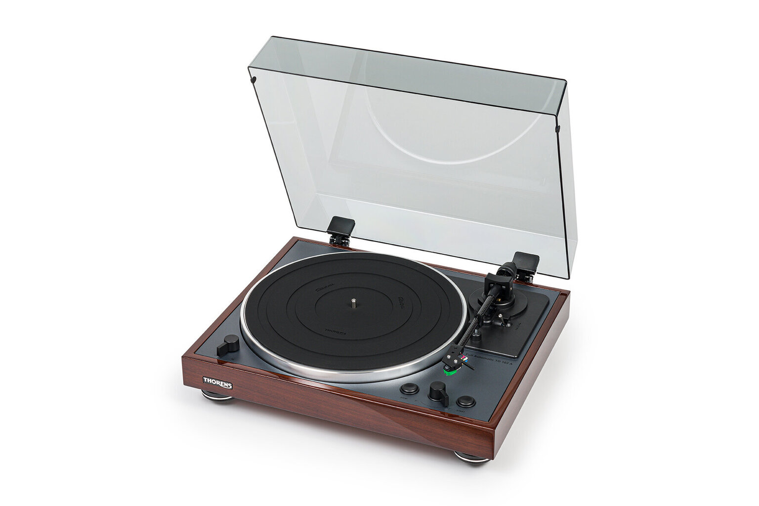 Thorens TD 102 A Walnut kaina ir informacija | Plokštelių grotuvai ir patefonai | pigu.lt