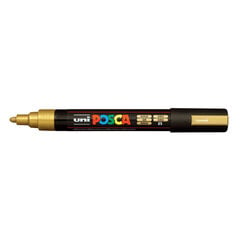 Маркер UNI Posca PC-5M, золото (25) цена и информация | Письменные принадлежности | pigu.lt
