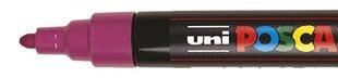 Žymeklis UNI Posca PC-5M, apvalus, 1.8 - 2.5 mm, ramsiai rožinis kaina ir informacija | Rašymo priemonės | pigu.lt
