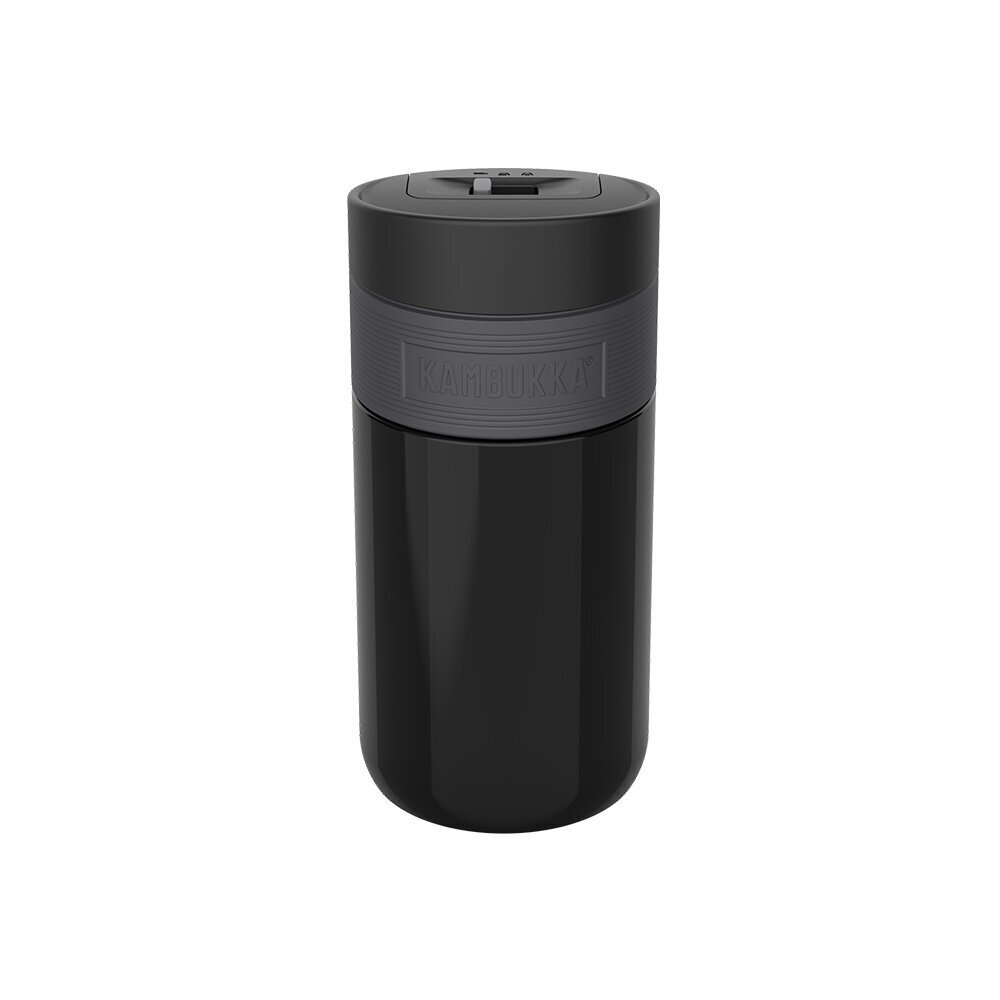 Kambukka Etna Pitch Black KAM11-01022, 300 ml цена и информация | Termosai, termopuodeliai | pigu.lt