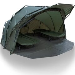 NGT XL Fortress 2 man Bivvy 300 x 340 x 160cm,  Большая двухместная палатка цена и информация | Палатки | pigu.lt