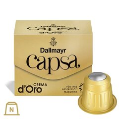 Dallmayr Capsa CREMA D'ORO Nespresso®*, 10 шт. цена и информация | Кофе, какао | pigu.lt