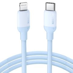 Быстрая зарядка Ugreen USB Type C - кабель Lightning (сертификат MFI) чип C94 Power Delivery, 1 м, синяя (US387 20313) цена и информация | Кабели для телефонов | pigu.lt
