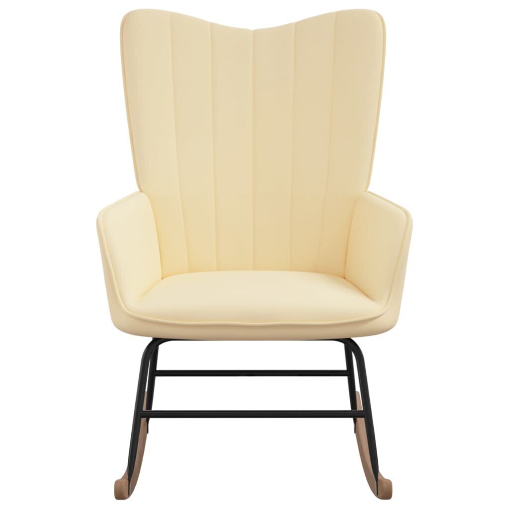 Supama kėdė, balta цена и информация | Svetainės foteliai | pigu.lt