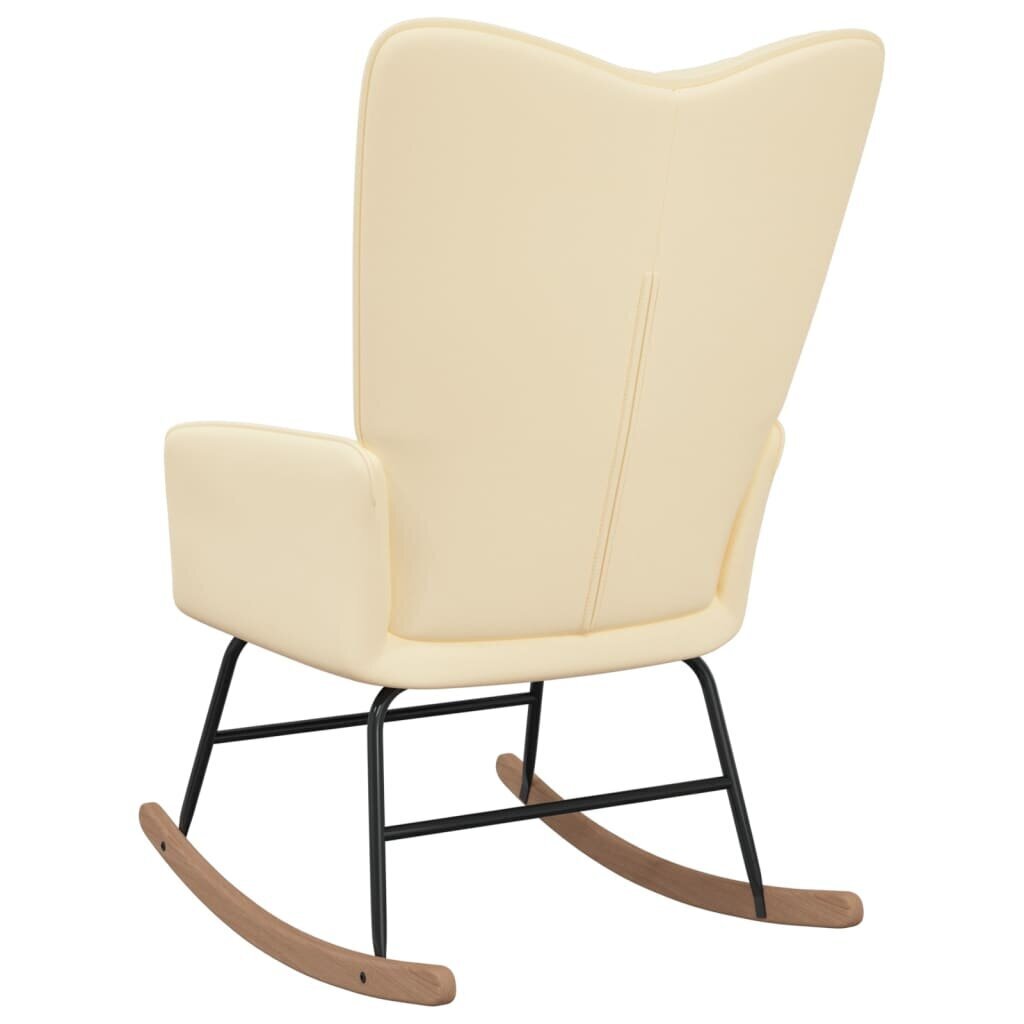 Supama kėdė, balta kaina ir informacija | Svetainės foteliai | pigu.lt