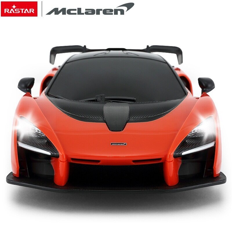 Radijo bangomis valdomas automodelis McLaren Senna 1:16 Rastar, 96300 kaina ir informacija | Žaislai berniukams | pigu.lt