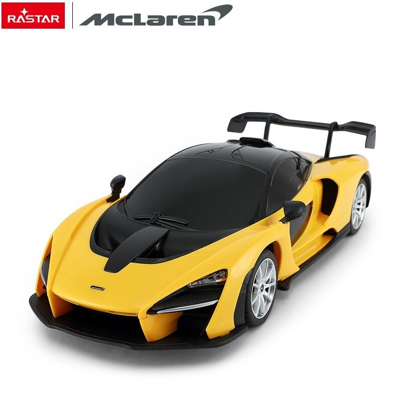 Radijo bangomis valdomas automodelis McLaren Senna 1:16 Rastar, 96300 kaina ir informacija | Žaislai berniukams | pigu.lt