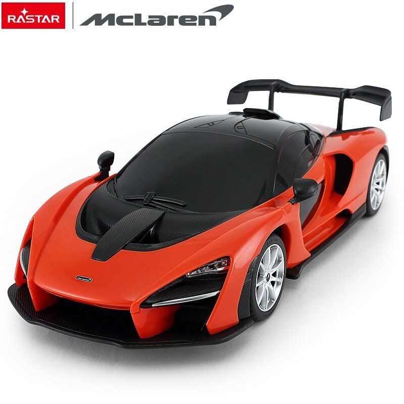 Radijo bangomis valdomas automodelis McLaren Senna 1:16 Rastar, 96300 kaina ir informacija | Žaislai berniukams | pigu.lt