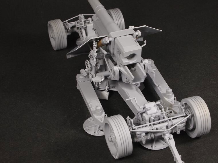 Konstruktorius Great Wall Hobby - WWII German Krupp 12.8cm Pak 44 High Velocity Anti Tank Gun, 1/35, L3526 цена и информация | Konstruktoriai ir kaladėlės | pigu.lt