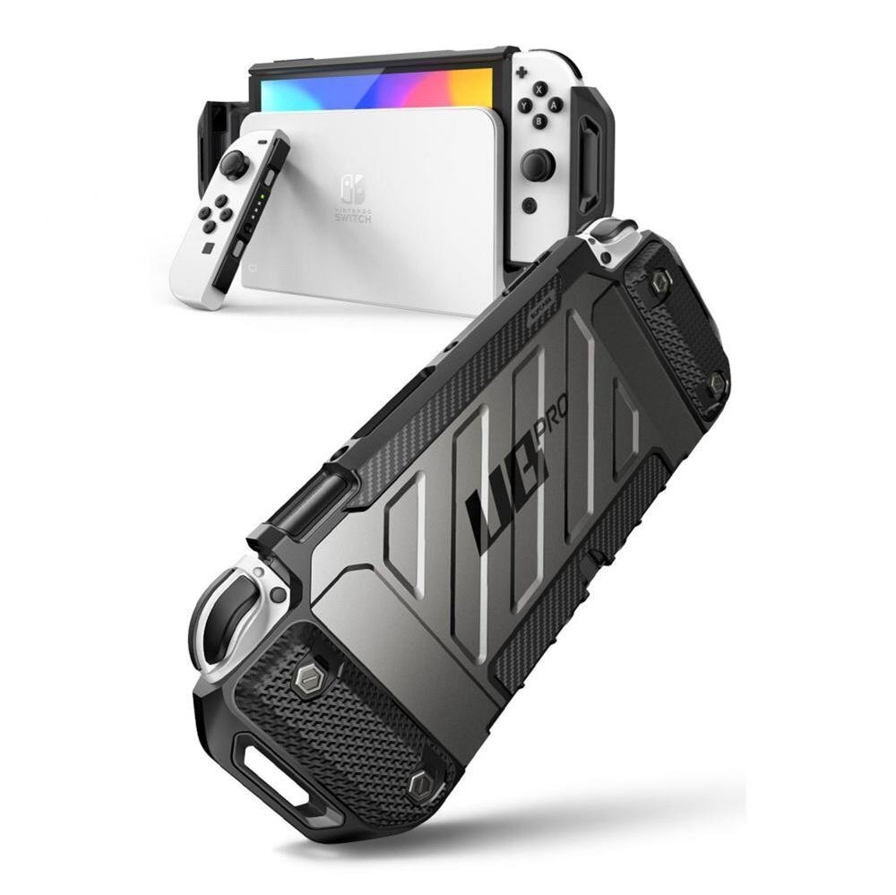 Supcase Unicorn Beetle Pro Nintendo Switch Oled Black kaina ir informacija | Žaidimų kompiuterių priedai | pigu.lt