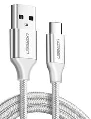 Кабель USB-USB-C UGREEN US288, 3 м (белый) цена и информация | Кабели для телефонов | pigu.lt