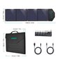 Choetech large foldable solar charger SC007 80W solar photovoltaic USB Type C (Power Delivery) / 2x USB (Quick Charge / 2,4A) kaina ir informacija | Atsarginiai maitinimo šaltiniai (power bank) | pigu.lt