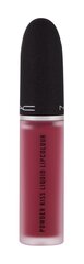 Жидкая губная помада MAC Powder Kiss Liquid Lipcolour, 988 A Little Tamed, 5мл цена и информация | Помады, бальзамы, блеск для губ | pigu.lt