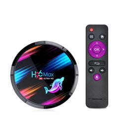 Мультимедиа консоль Riff H96 Max X3 4K Smart TV Box 4GB +64GB Android 9.0 Wi-Fi / BT Amlogic S905, черная цена и информация | Мультимедийные проигрыватели | pigu.lt