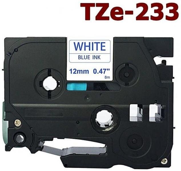 Brother TZe-233 TZe233 Lipnios juostos Dofe analogas цена и информация | Spausdintuvų priedai | pigu.lt